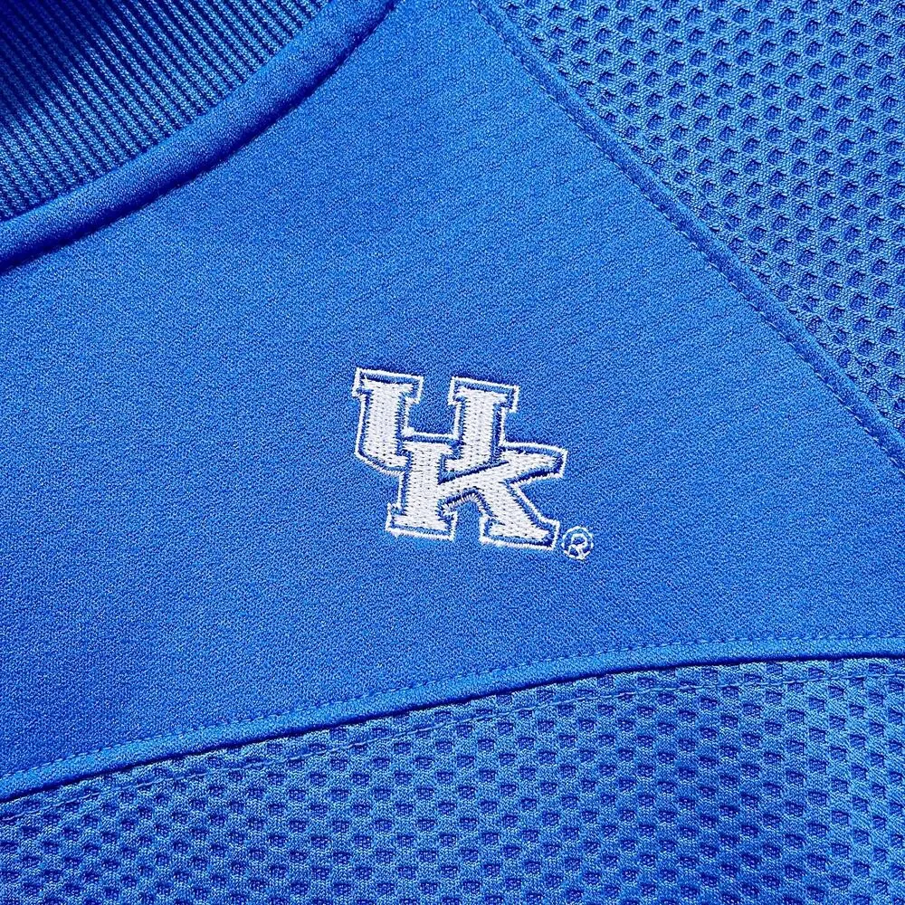 Kentucky Wildcats Nike Fit Dry 1/4 Zip Tech Pullover Blue Boys XL 16 18